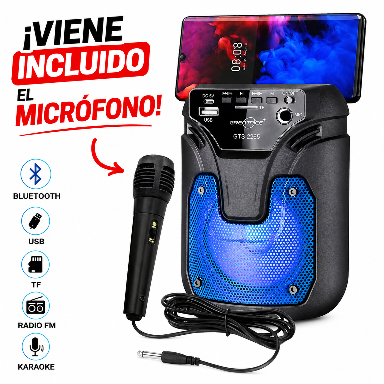 Mini Karaoke Bluetooth