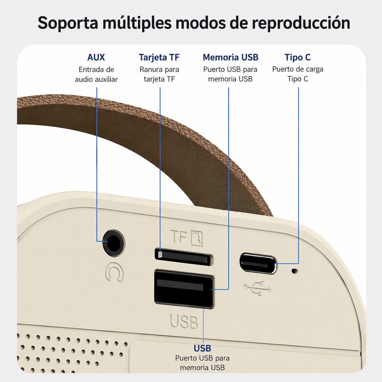 Karaoke Bluetooth Portátil RGB con 2 Micrófonos Inalámbricos