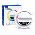 GTS-1222 Parlante Bluetooth Portátil 6.5” con Luces RGB y Radio FM
