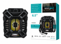 GTS-1222 Parlante Bluetooth Portátil 6.5” con Luces RGB y Radio FM